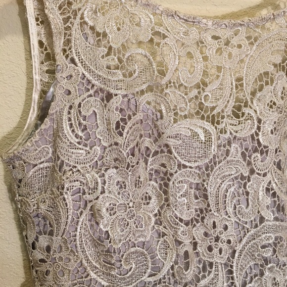 Silver Lace Dress - Picture 2 of 7